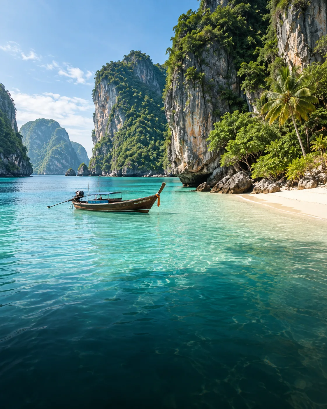 亞洲海岸與自然旅行風景