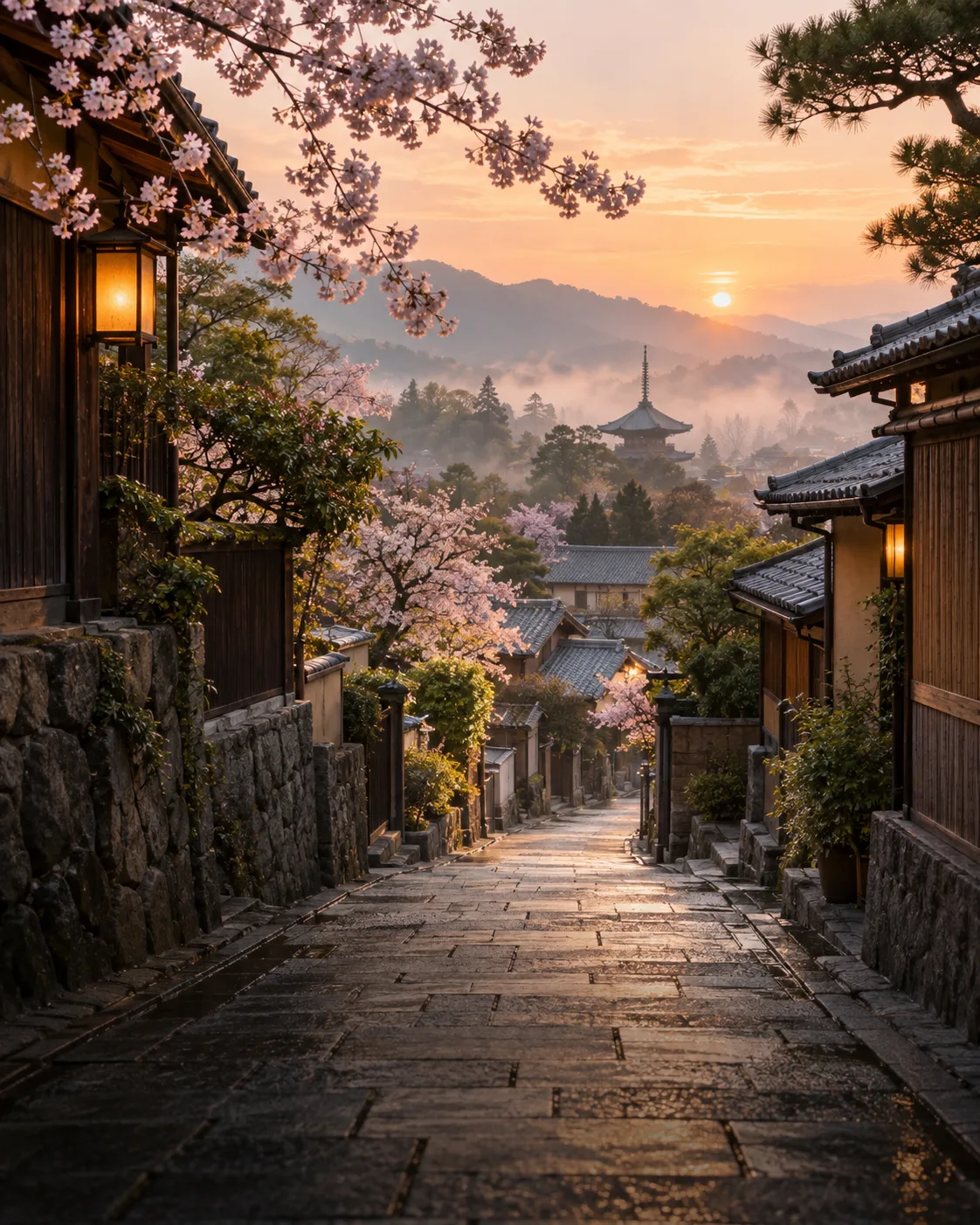 日本城市與旅行風景
