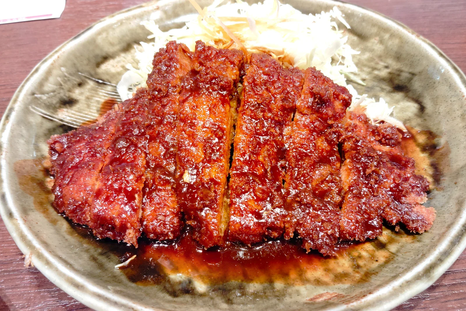 矢場町本店味噌炸豬排與高麗菜絲