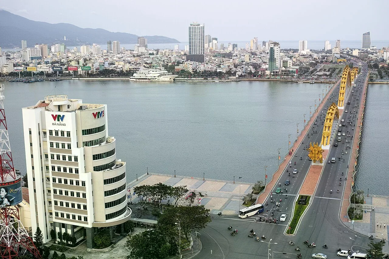 Dragon Bridge Da Nang Vietnam